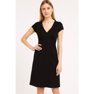 J. Crew Pure Wool Super 120s Sheath Dress Black Size 0